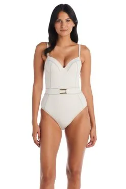 A Fine Line Over The Shoulder One Piece Swimsuit -Tankini Tops Sales bleu rod a fine line 1 pc over the shoulder one piece corset swimsuit afl 35118929117359 scaled