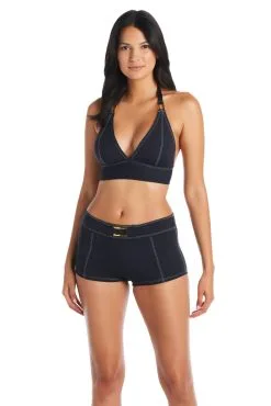 A Fine Line Boy Shorts -Tankini Tops Sales bleu rod a fine line bikini bottom shorts swim short bikini bottom afl 35118937178287 scaled