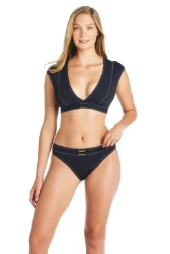 A Fine Line Cap Sleeve Bikini Top -Tankini Tops Sales bleu rod a fine line bikini top cap sleeve bikini top afl 35118908965039 scaled