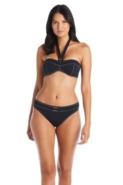 A Fine Line Bandeau Tie Back Bandeau Bikini Top -Tankini Tops Sales bleu rod a fine line top halter tie back bandeau bikini top afl 35118913192111 scaled