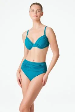 Blue Rod- FSale Behind The Seams High Waisted Shirred Bikini Bottom 15 Blue Rod- FSale Behind The Seams High Waisted Shirred Bikini Bottom -Tankini Tops Sales bleu rod behind the seams high waist bottom high waisted bikini bottom shirred bs 34321550508207 scaled
