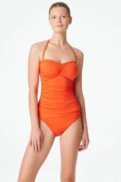 Blue Rod- FSale Behind The Seams Strapless Bandeau Tankini Top -Tankini Tops Sales bleu rod behind the seams tankini shirred bandeau tankini top bs 34321459577007 scaled