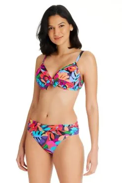 Bleu Rod - BoldRush Bold Rush Underwire Tie Front D Cup Bikini Top