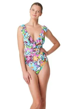Blue Rod- FSale Color Crush Surplice Ruffle Straps One Piece Swimsuit 8 Blue Rod- FSale Color Crush Surplice Ruffle Straps One Piece Swimsuit -Tankini Tops Sales bleu rod color crush 1 pc plunge surplice ruffle straps one piece swimsuit cc 35286075900079 scaled
