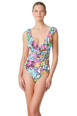 Blue Rod- FSale Color Crush Surplice Ruffle Straps One Piece Swimsuit 9 Blue Rod- FSale Color Crush Surplice Ruffle Straps One Piece Swimsuit -Tankini Tops Sales bleu rod color crush 1 pc plunge surplice ruffle straps one piece swimsuit cc 35286075932847 scaled