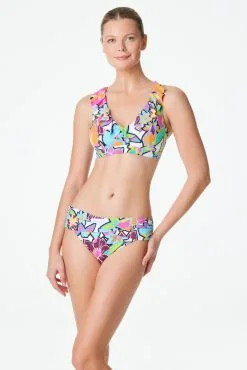 Blue Rod- FSale Color Crush Underwire D Cup Bikini Top