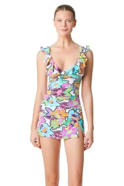 Tankini Tops Sales -Tankini Tops Sales bleu rod color crush tankini plunge surplice ruffle straps tankini cc 35286087172271 scaled