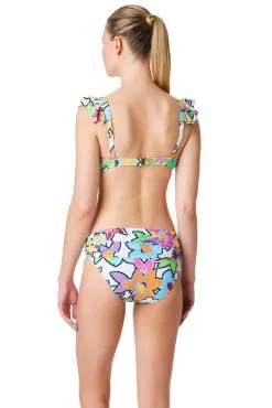 Blue Rod- FSale Color Crush Halter Bikini Top -Tankini Tops Sales bleu rod color crush top ruffle straps tie front underwire bikini top cc 35286092480687 scaled