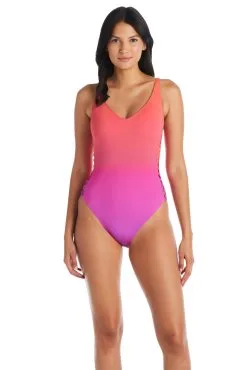 Cool Breeze Side Lace Down One Piece Swimsuit 8 Cool Breeze Side Lace Down One Piece Swimsuit -Tankini Tops Sales bleu rod cool breeze 1 pc purple crush 4 side lace down one piece swimsuit cb 35113680961711 scaled