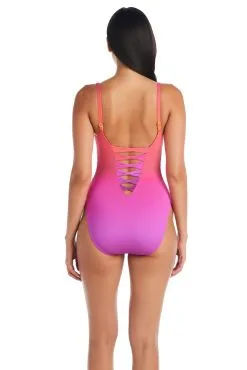Tankini Tops Sales -Tankini Tops Sales bleu rod cool breeze 1 pc side lace down one piece swimsuit cb 35113680601263 scaled