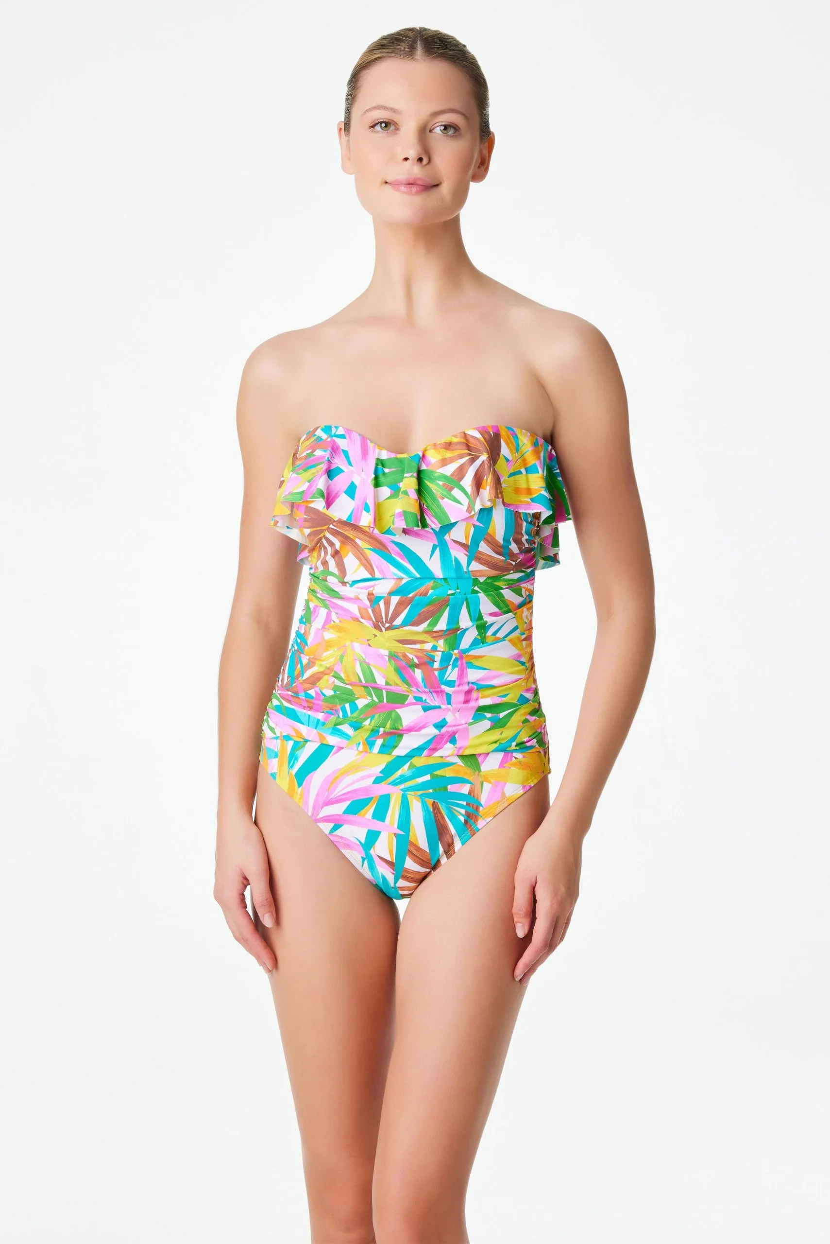 Fantasy Island Strapless Bandeau One Piece Swimsuit 6 Fantasy Island Strapless Bandeau One Piece Swimsuit - Image 6