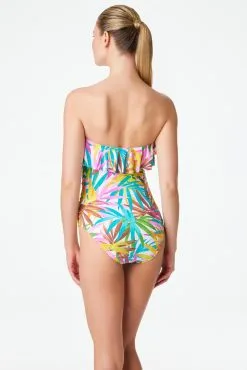 Fantasy Island Strapless Bandeau One Piece Swimsuit 10 Fantasy Island Strapless Bandeau One Piece Swimsuit -Tankini Tops Sales bleu rod fantasy island 1 pc one piece swimsuit shirred ruffled bandeau fi 34320860446895 scaled