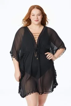 Bleu Rod - Gypset Gypset Caftan Cover Up Plus