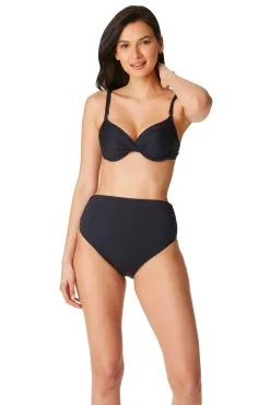 Bleu Rod - Kore Kore Shirred High Waist Bikini Bottom -Tankini Tops Sales bleu rod kore bottom black 4 shirred high waist bikini bottom 33642446291119 scaled