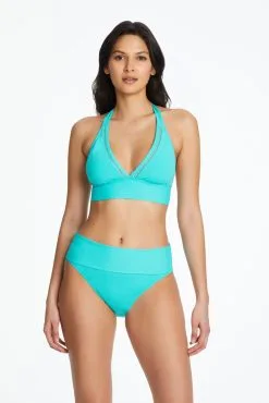 Bleu Rod - Kore Kore Fold Over Bikini Bottom -Tankini Tops Sales bleu rod kore bottom fold over sarong bikini bottom kore 34306852487343 scaled