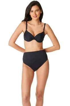 Bleu Rod - Kore Kore Shirred High Waist Bikini Bottom -Tankini Tops Sales bleu rod kore bottom shirred high waist bikini bottom 33642446717103 scaled