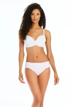 Bleu Rod - Kore Kore Underwire Cross Back D Cup Bikini Top -Tankini Tops Sales bleu rod kore dcup 34d white kore underwire cross back d cup bikini top 36044223545519 scaled