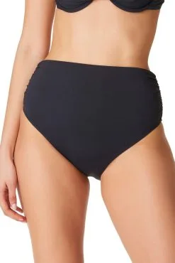 Bleu Rod - Kore Kore Shirred High Waist Bikini Bottom