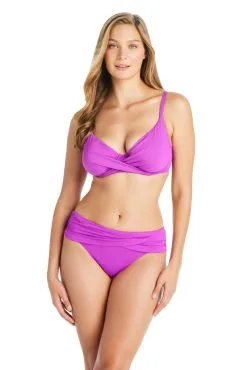 Bleu Rod - Kore Kore Sarong Hipster Bikini Bottom -Tankini Tops Sales bleu rod kore sarong bikini bottom 4 purple crush kore sarong hipster bikini bottom 35547728937135