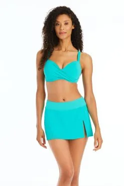 Bleu Rod - Kore Kore Long Skirt High Waist Bikini Bottom -Tankini Tops Sales bleu rod kore skirt bottom 4 belize kore long skirt high waist bikini bottom 35797184512175 scaled