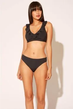 Bleu Rod - Kore Kore Ruched Back Low Rise Bikini Bottom -Tankini Tops Sales bleu rod kore22 bottom 4 black ruched back low rise bikini bottom 31928119165103 scaled