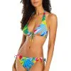 Life Of The Party Halter Triangle Bikini Top