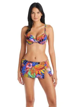 Night Safari Underwire Twist Bikini Top -Tankini Tops Sales bleu rod night safari bikini top underwire over the shoulder twist bikini top ns 35113783427247 scaled