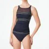 Blue Rod- FSale Off The Grid High Neck Tankini Top