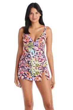 Party Animal Skirted Bikini Bottom -Tankini Tops Sales bleu rod party animal skirt bikini bottom skirted bikini bottom pa 35113636364463 scaled