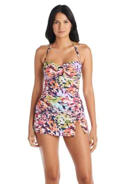 Tankini Tops Sales -Tankini Tops Sales bleu rod party animal tankini draped bandeau tankini top pa 35113554575535 scaled