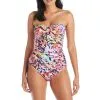 Party Animal Strapless Bandeau Tankini Top