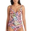 Party Animal Plunge D Cup Tankini Top