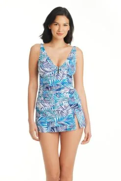 Shady Days Plunge U Tankini Top -Tankini Tops Sales bleu rod shady days tankini 4 navy print shady days plunge u tankini top 36104551071919 scaled
