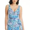 Shady Days Plunge U Tankini Top