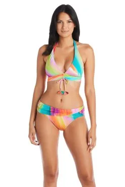 Splash Out Halter V Neck Bikini Top 9 Splash Out Halter V Neck Bikini Top -Tankini Tops Sales bleu rod splash out bikini top halter tie front bikini top so 35113792176303 scaled