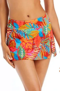 The Heat Is On Skirted Bikini Bottom