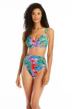 Tropical Flight Underwire D Cup Bikini Top -Tankini Tops Sales bleu rod tropical flight dcup tropical flight underwire d cup bikini top 35796977320111 scaled