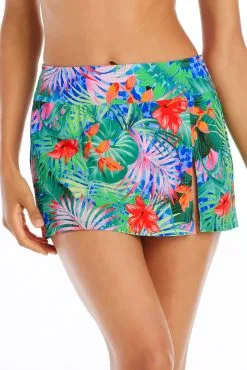 Tropical Flight Skirted Bikini Bottom
