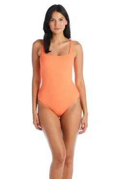 Walk The Line Scoop Neck Ribbed One Piece Swimsuit -Tankini Tops Sales bleu rod walk the line 1 pc square neck ribbed one piece swimsuit wl 35118948319407 scaled