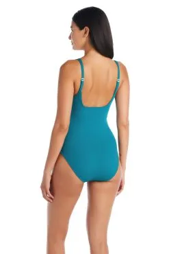 Walk The Line Scoop Neck Ribbed One Piece Swimsuit -Tankini Tops Sales bleu rod walk the line 1 pc square neck ribbed one piece swimsuit wl 35118948810927 scaled