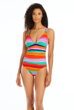 Winning Streak Surplice One Piece Swimsuit -Tankini Tops Sales bleu rod winning streak 1 pc 4 ws multi winning streak surplice one piece swimsuit 35796354367663 scaled