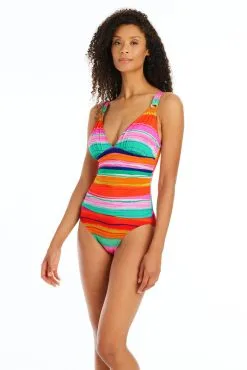 Winning Streak Surplice One Piece Swimsuit -Tankini Tops Sales bleu rod winning streak 1 pc winning streak surplice one piece swimsuit 35796354334895 scaled