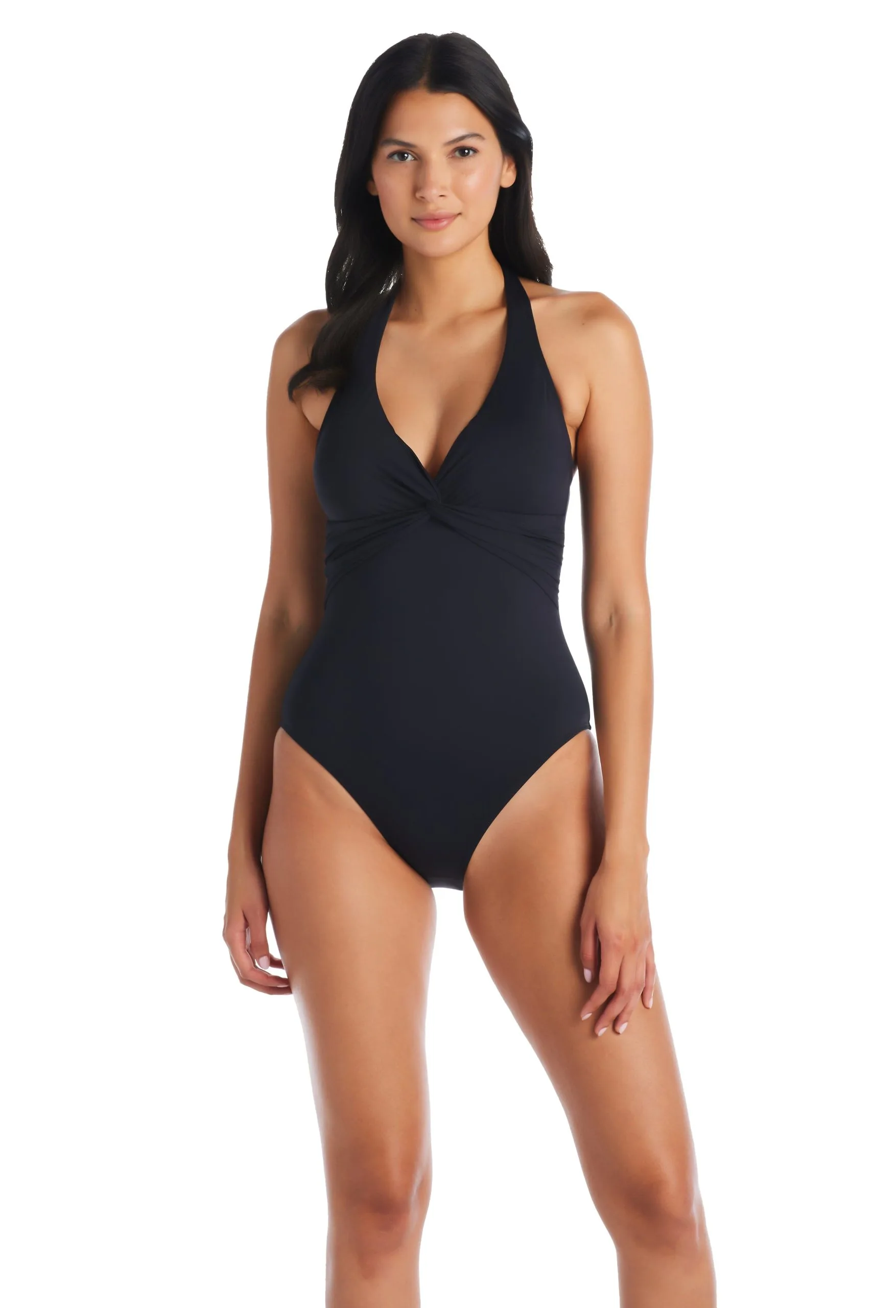 Blue Rod- FSale Let's Get Twisted Plunge One Piece Swimsuit 3 Blue Rod- FSale Let's Get Twisted Plunge One Piece Swimsuit - Image 3